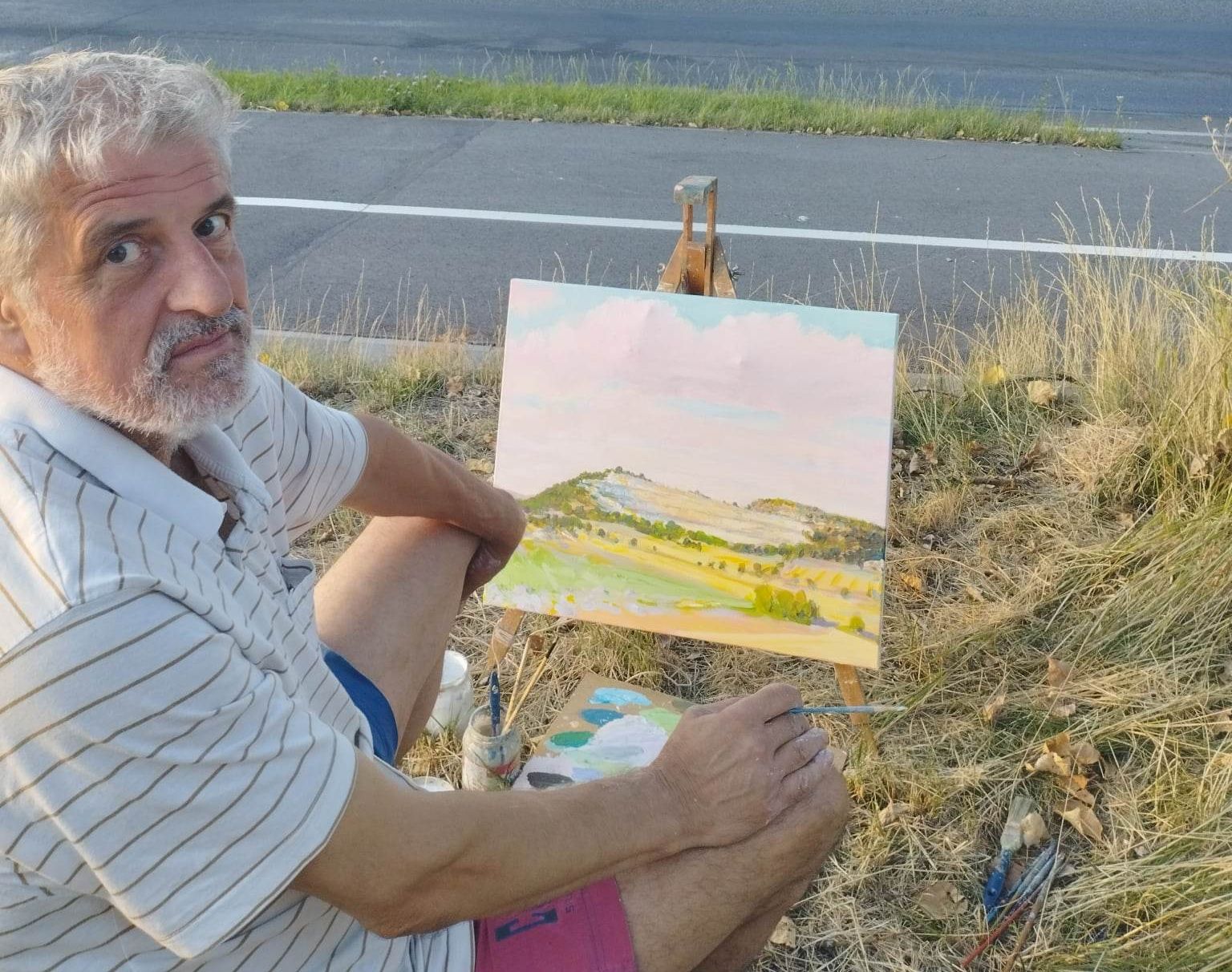 Malarstwo Andrzeja Korca. Wystawa w Wieży Ratuszowej