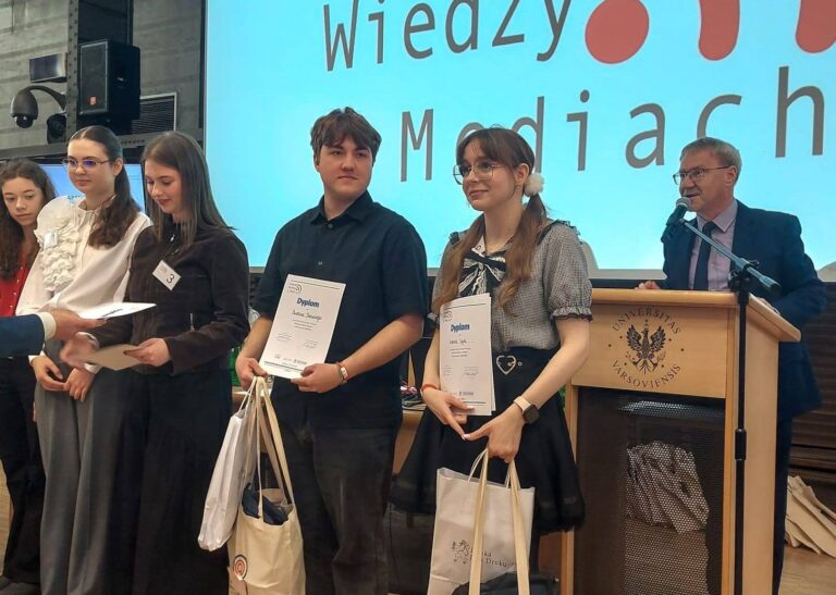 Licealistka ze Świdnicy wśród laureatów Olimpiady Wiedzy o Mediach