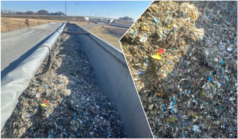 24 tony śmieci jechały do powiatu świdnickiego. Funkcjonariusze zatrzymali nielegalny transport