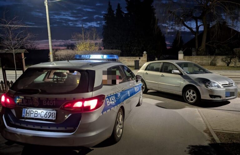 Jechał na podwójnym gazie