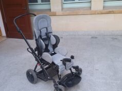 Skradziony czy zagubiony? Znaleziono wózek dla niepełnosprawnego dziecka