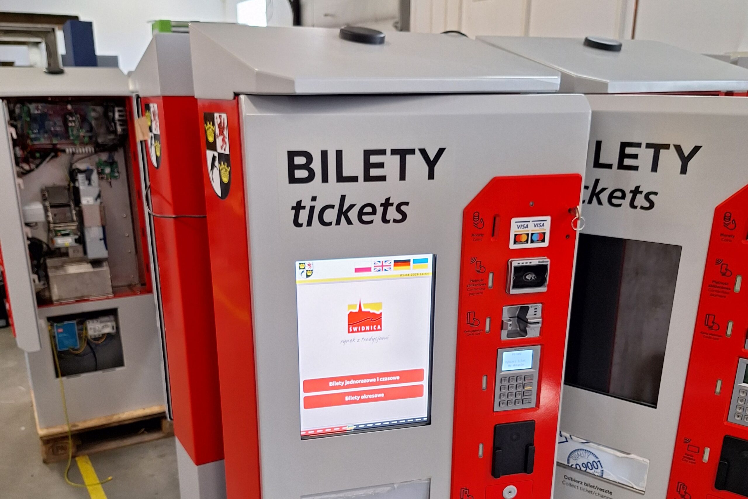 Świdnica wydzierżawiła nowe biletomaty