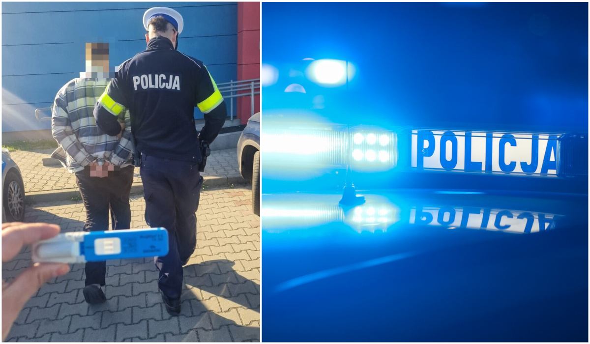 Kierował pod wpływem środków odurzających. Wpadł, bo wyprzedzał na zakazie