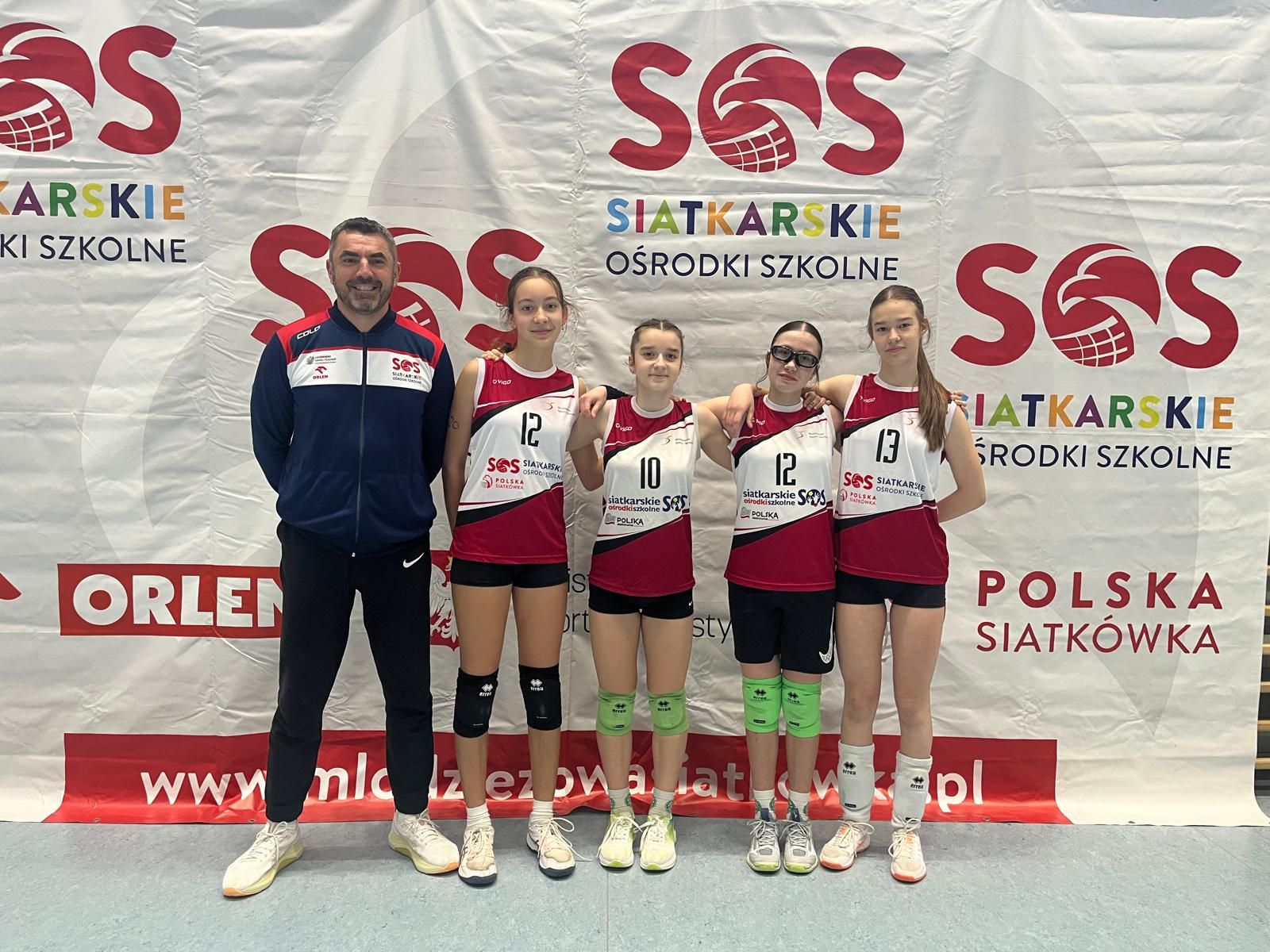 Biało-zielone siatkarki na zgrupowaniu kadry