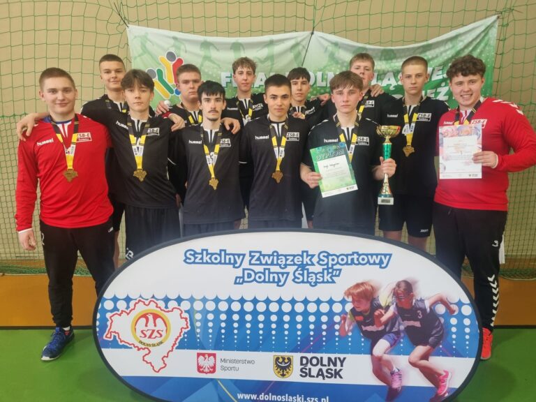 Chłopaki z ZSB-E mistrzami województwa!
