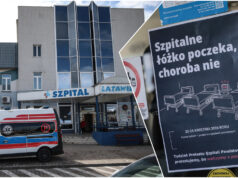 Szpitale powiatowe rozpoczęły „Czarny Tydzień”. Do protestu przyłączył się też świdnicki „Latawiec”