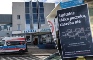 Szpitale powiatowe rozpoczęły „Czarny Tydzień”. Do protestu przyłączył się też świdnicki „Latawiec”