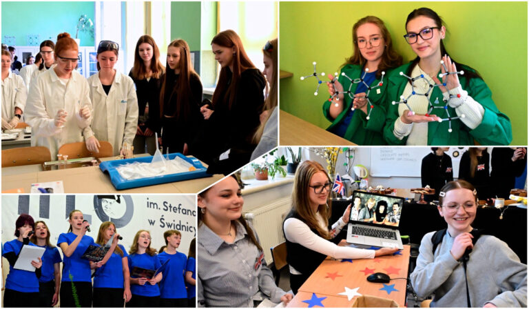 Poznawali II Liceum Ogólnokształcące „od kuchni” podczas dnia otwartego [FOTO]