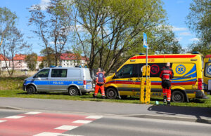 Przy brzegu Bystrzycy znaleziono zwłoki mężczyzny