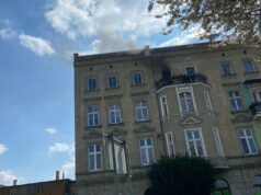 Pożar w mieszkaniu przy Ofiar Oświęcimskich