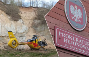 44-latek zginął po upadku ze skarpy nad Bystrzycą. Jego kompan usłyszał zarzut