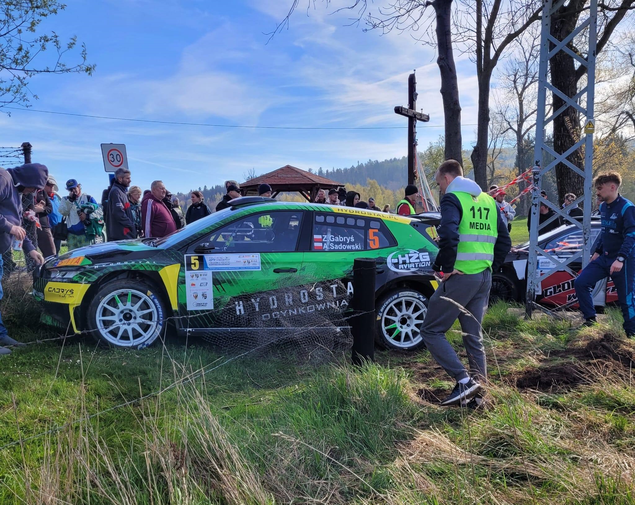 Nie wszyscy dojechali do mety 54. Rajdu Świdnickiego [VIDEO]