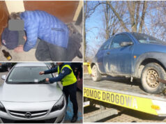 Bezdomny koczujący na klatce schodowej, pies pozostawiony bez opieki, parkowanie na trawniku. Interwencje straży miejskiej