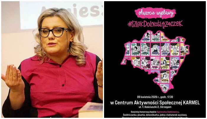 Wystawa „Szlak Dolnoślązaczek” z udziałem pisarki Agnieszki Dobkiewicz
