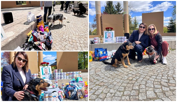 Wzruszające pożegnanie posła Łukasza Litewki. Zamiast kwiatów – karma dla bezdomniaków [FOTO]