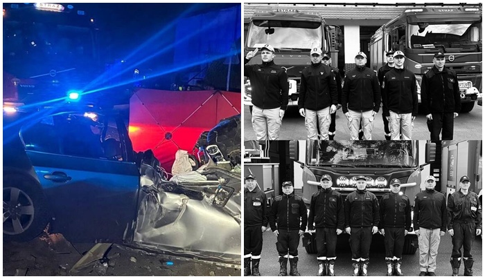 Świdniccy strażacy oddali hołd tragicznie zmarłemu naczelnikowi OSP Trąbki