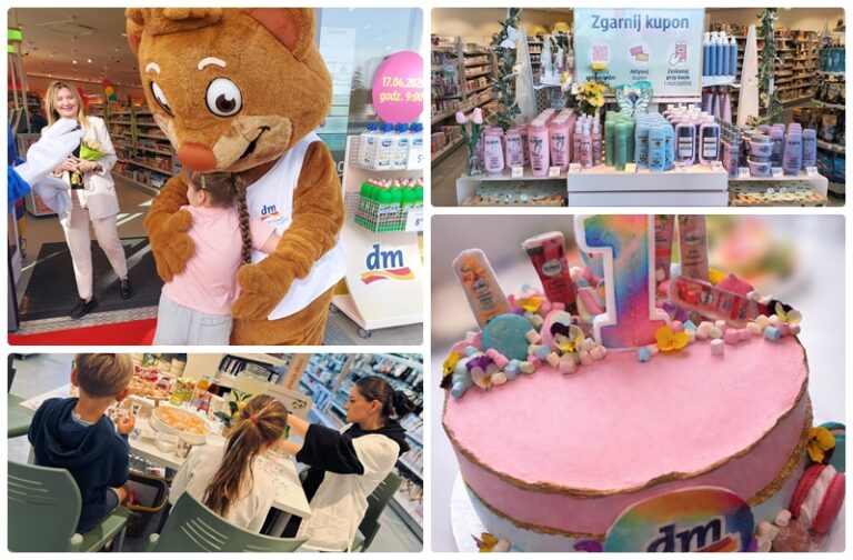 Urodzinowe święto w drogerii dm w Świdnicy. Będzie moc atrakcji
