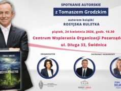 Wokół książki „Rosyjska ruletka”. Spotkanie autorskie z marszałkiem Senatu Tomaszem Grodzkim w Świdnicy