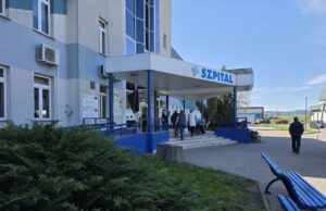 Skromny protest szpitala powiatowego. Bez udziału pielęgniarek i lekarzy