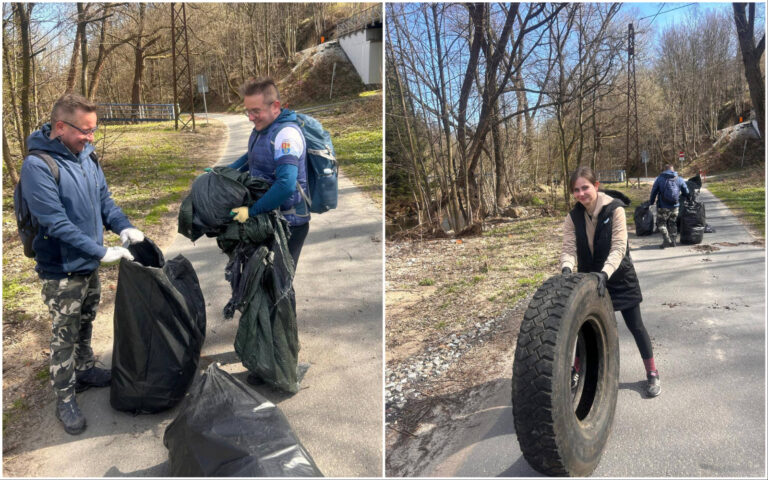Wzgórza Kiełczyńskie bez śmieci. Zachęcają do wspólnego sprzątania szlaków turystycznych