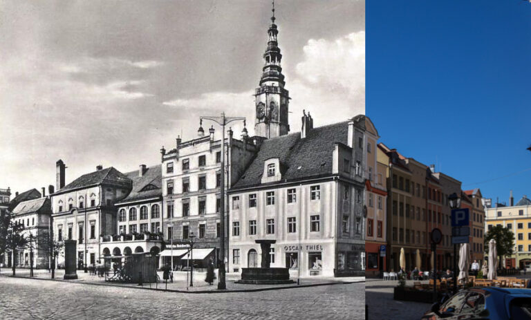 Świdnica wczoraj i dziś. Rynek