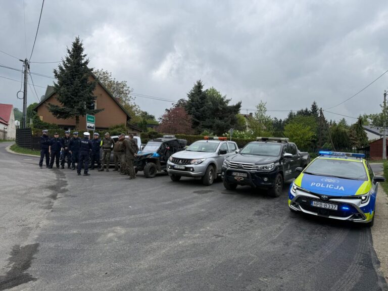 Cross: Wspólna akcja policji i leśników [FOTO]