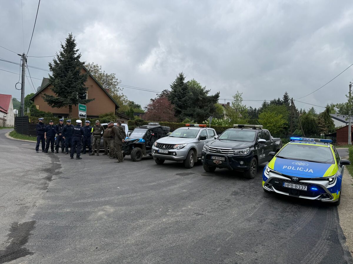 Cross: Wspólna akcja policji i leśników [FOTO]