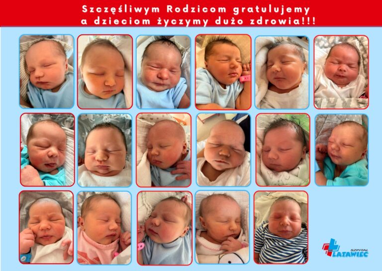 Powitali na świecie niemal 60 maluszków. Kwiecień w świdnickim „Latawcu”