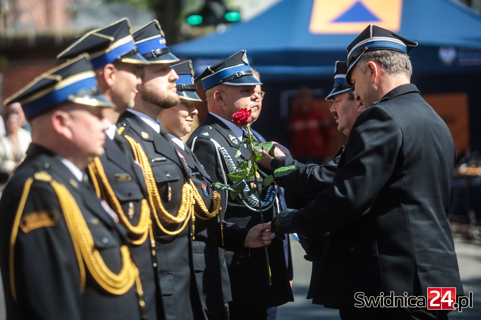 Awanse, nagrody i wyróżnienia. Strażacy z powiatu świdnickiego świętowali [FOTO]