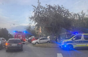 Pożar samochodu na Rolniczej