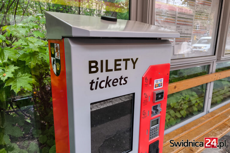 Awaria biletomatów w Świdnicy