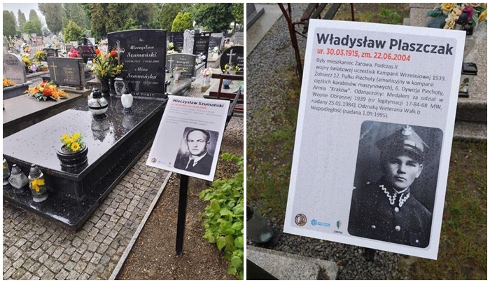Upamiętnili groby bohaterów wojennych z gminy Żarów [FOTO]