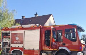 Pożar kotłowni w Kątkach