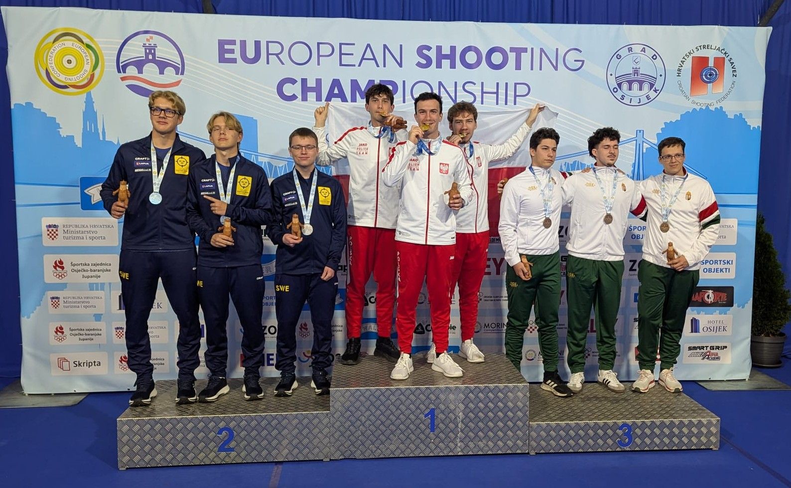 Polscy juniorzy najlepsi w Europie. W złotej drużynie reprezentant Klubu Sportów Obronnych Świdnica