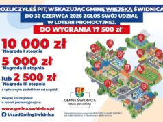 Rozliczyłeś PIT w gminie wiejskiej Świdnica? Zgłoś swój udział w loterii do 30 czerwca i wygraj 17 500 zł