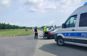 Pijany i bez uprawnień „przeleciał” przez wysepkę. Został zatrzymany przez innego kierowcę