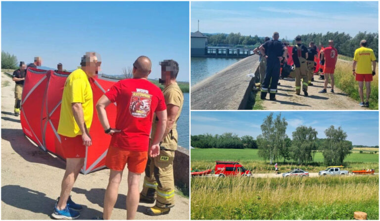 Tragedia nad zalewem w Komorowie. Utonął 64-letni mężczyzna