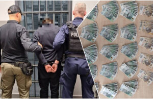 Oszustwo „na policjanta”. 25-latek wpadł podczas odbierania 20 tys. złotych, teraz stanie przed sądem