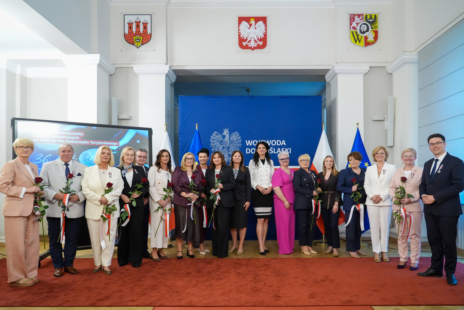 Za Zasługi dla Samorządu Terytorialnego. Odznaki honorowe dla dolnośląskich samorządowców [FOTO]