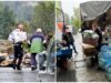 Mieszkańcy Żelazna podziękowali policjantom ze Świdnicy za pomoc podczas powodzi