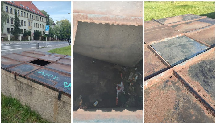 Interwencja Swidnica24.pl: Poniemiecki schron bez zabezpieczeń [FOTO]