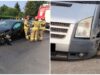 Zderzenie na drodze krajowej nr 35 w Pszennie