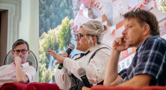 spotkanie autorskie Agnieszka Dobkiewicz Mateusz Mykytyszyn Zamek Książ Wałbrzych (1)