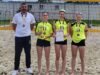 Srebro siatkówki plażowej dla dziewczęcej drużyny świdnickiego Banacha