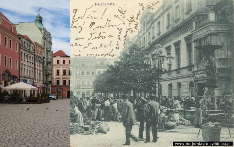 Świdnica wczoraj i dziś. Rynek