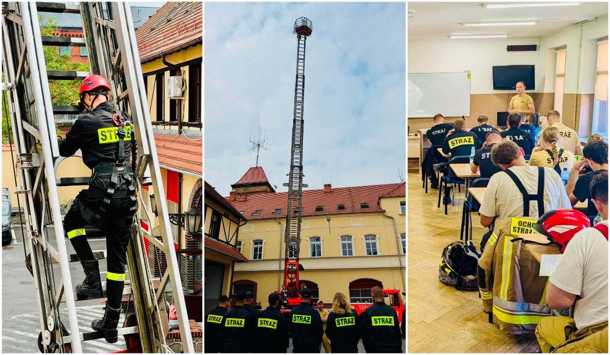 Szkolą się do udziału w akcjach ratowniczo-gaśniczych [FOTO]