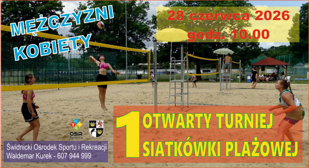 Sporo się będzie działo na boiskach do siatkówki plażowej