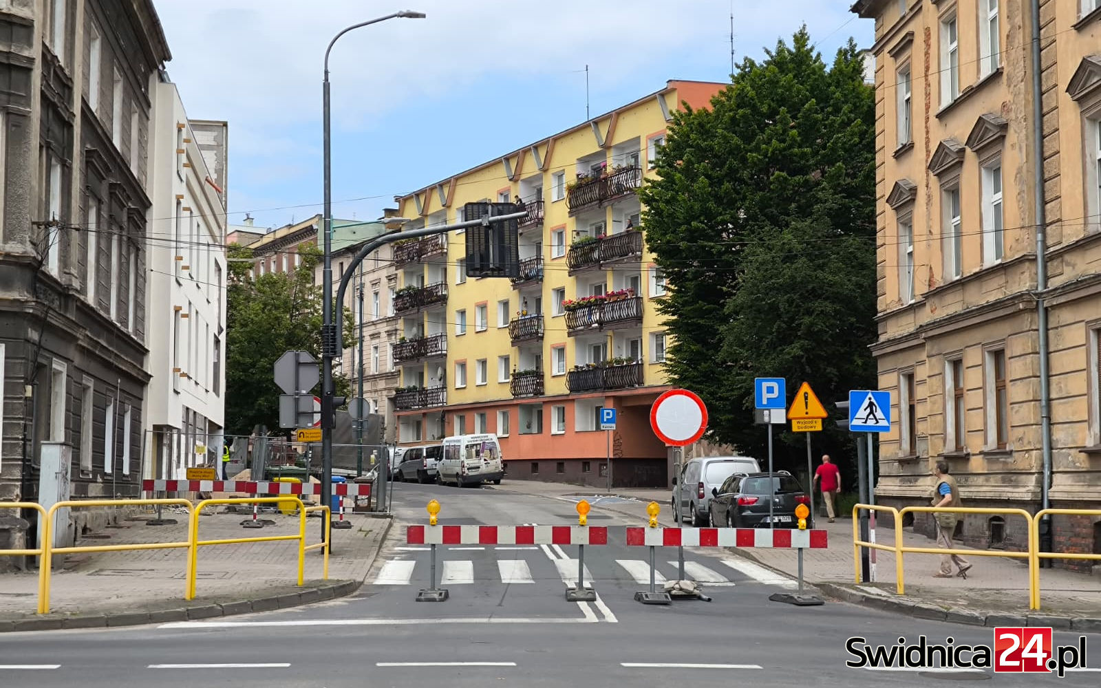 Zamknięto odcinek ulicy Księcia Bolka Świdnickiego