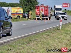 Kierowca zasłabł podczas jazdy