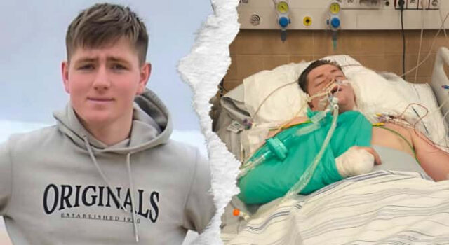 Stracił nogę w wyniku poważnego wypadku. 21-letni Kacper walczy o powrót do sprawności